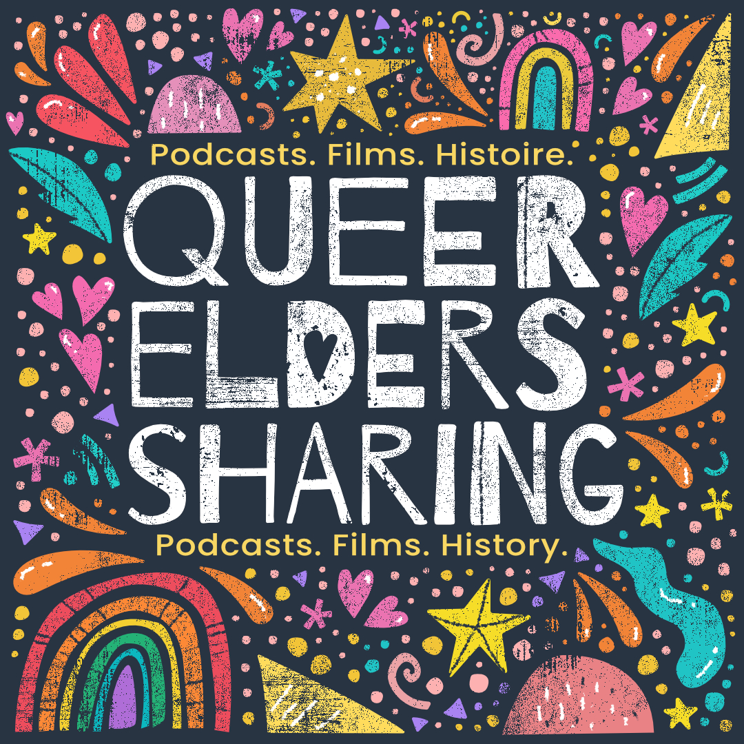 Queer Elders Sharing logo