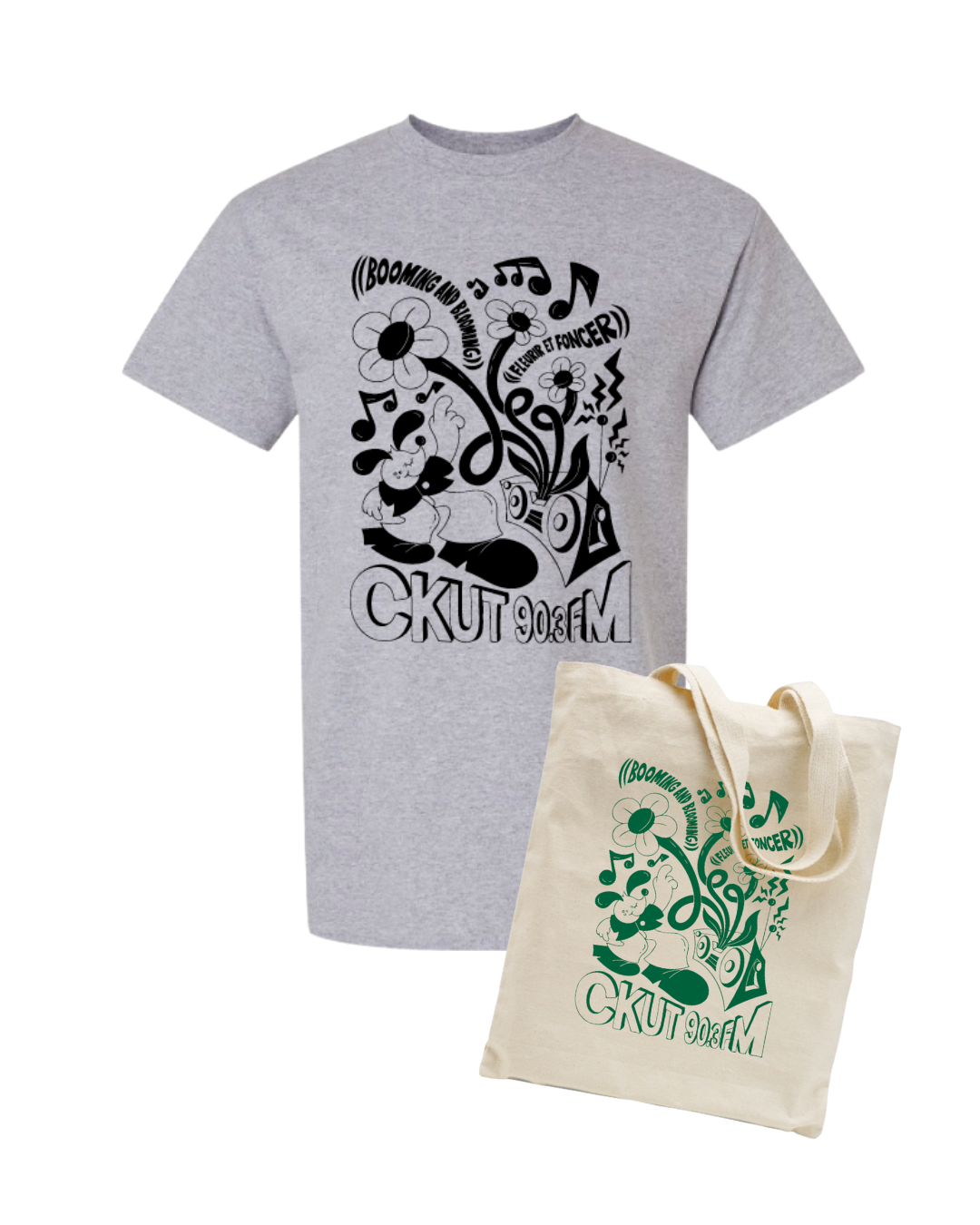 T-Shirt + Tote (Grey) 2025